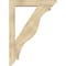 Ekena Millwork Funston Slat Rough Sawn Bracket w/ Offset Brace, Douglas Fir, 6"W x 32"D x 44"H BKT0604X32X44FST06RDF - alternate 2